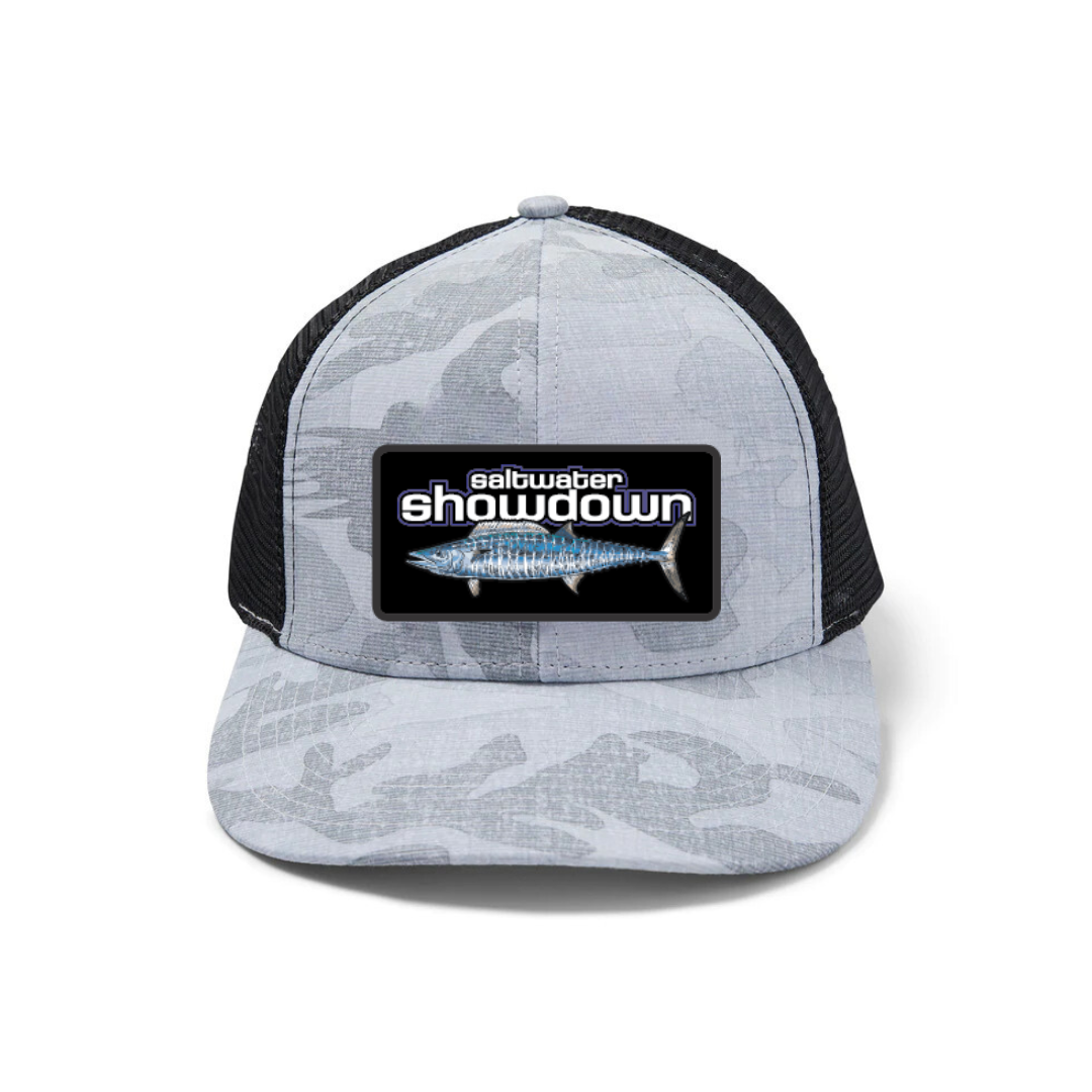 Saltwater Showdown Pelagic Trucker Hat – Bluewater Movements, INC.